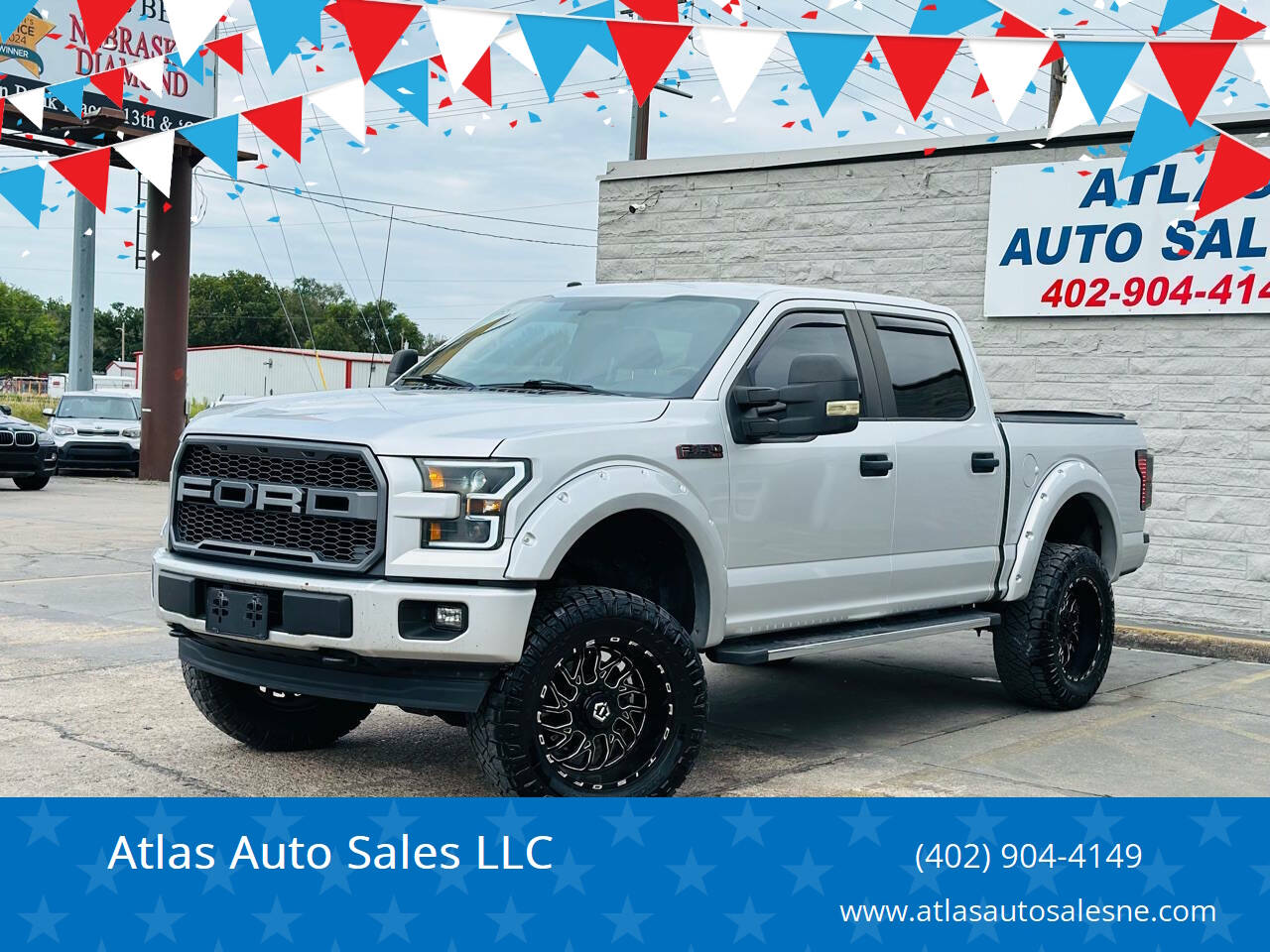 2017 Ford F-150 for sale at Atlas Auto Sales LLC in Lincoln, NE