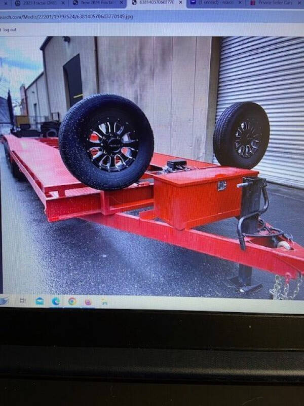 2024 fractal 34 foot 2 car for sale at CLASSIC SPORTS & TRUCKS in Peoria AZ
