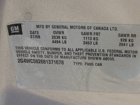 2007 Buick LaCrosse CX