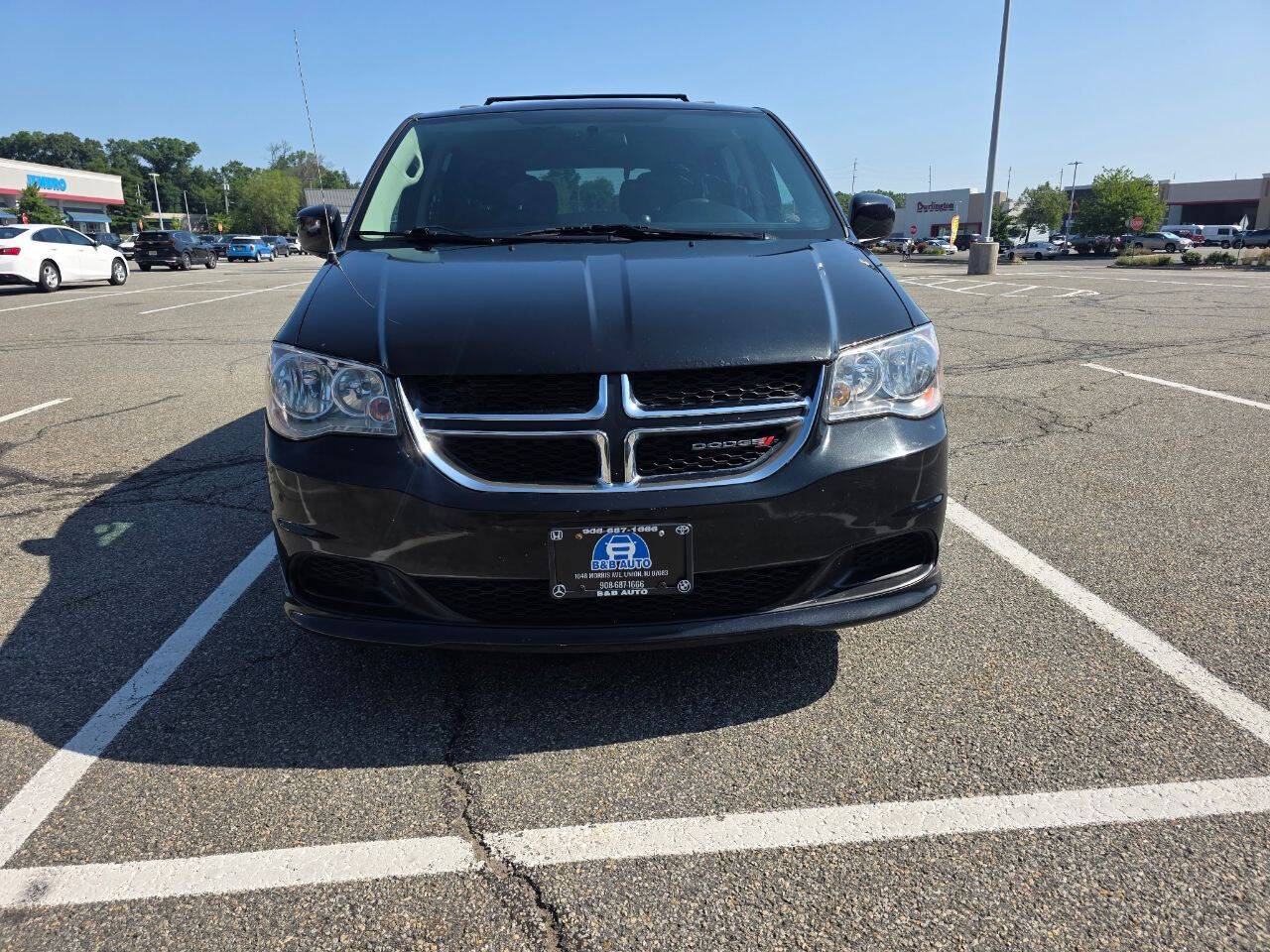 Black 2016 Dodge Grand Caravan SXT SXT 4dr Mini-Van 2