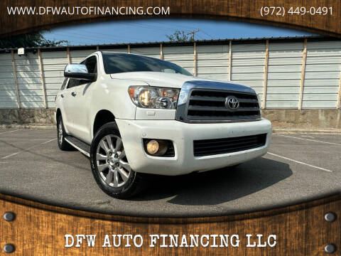 2011 Toyota Sequoia for sale at Bad Credit Call Fadi in Dallas TX