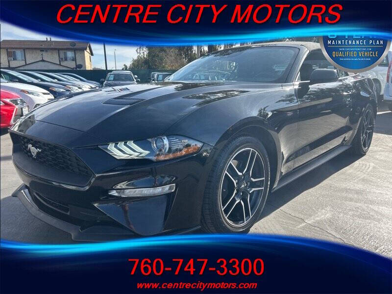 2021 Ford Mustang for sale at Centre City Motors in Escondido CA