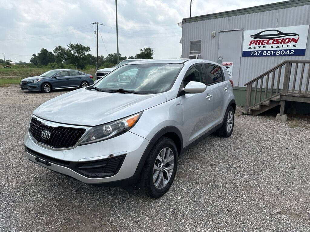 2015 Kia Sportage for sale at Precision Auto Sales in Cedar Creek, TX