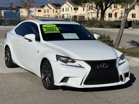 2016 Lexus IS 200t for sale at Esquivel Auto Depot in Rialto CA