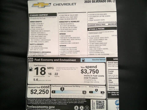 2020 Chevrolet Silverado 1500 LT