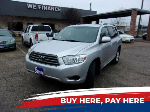 2009 Toyota Highlander for sale at Barron's Auto Enterprise - Barron's Auto Granbury in Granbury TX