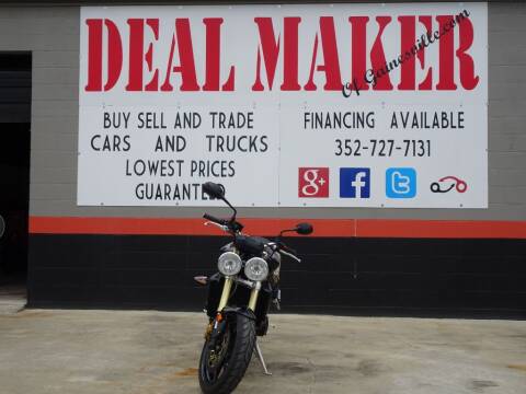 2018 Triumph STREET TRIPLE for sale at Deal Maker of Gainesville in Gainesville FL