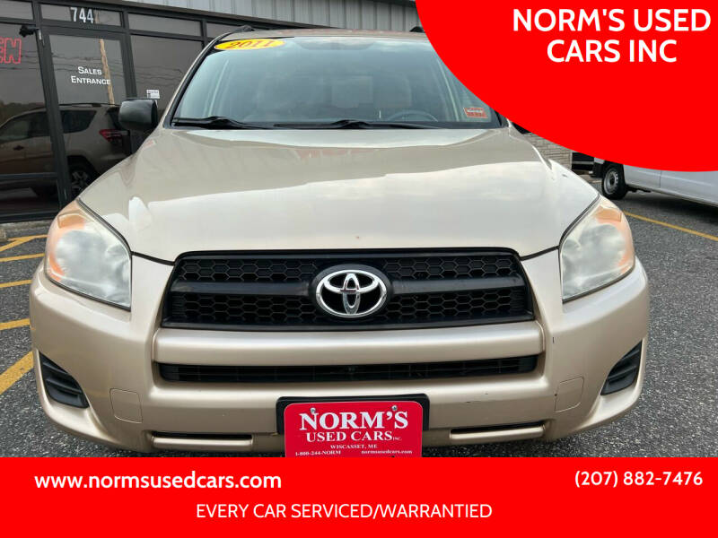 2011 Toyota RAV4 for sale at NORM'S USED CARS INC in Wiscasset ME