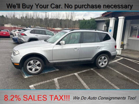 2007 BMW X3 for sale at Platinum Autos in Woodinville WA