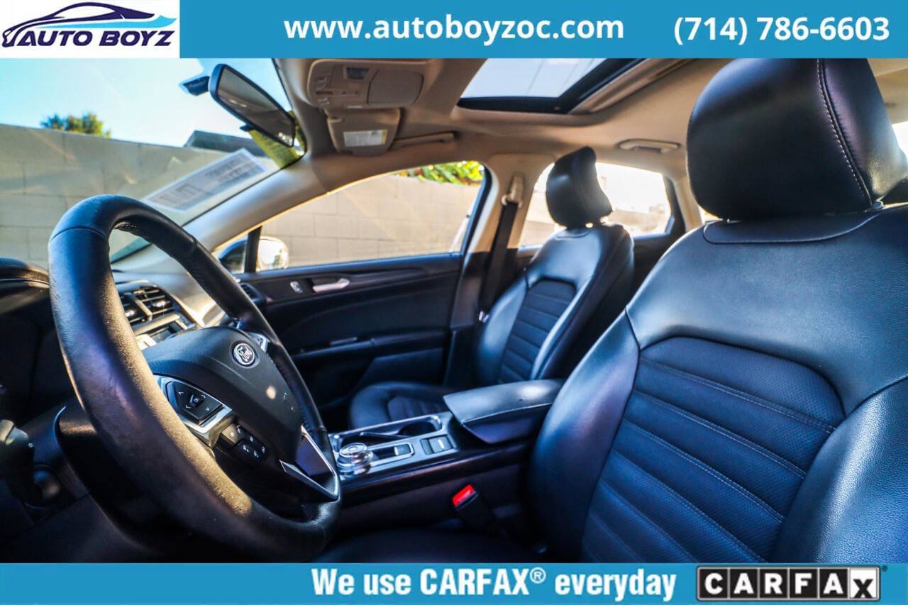 2018 Ford Fusion Hybrid for sale at Auto Boyz in Garden Grove, CA