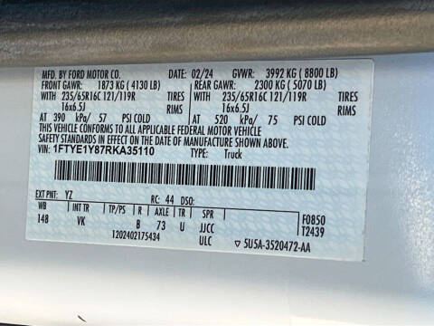 2024 Ford Transit