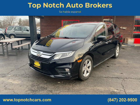 2018 Honda Odyssey for sale at Top Notch Auto Brokers in McHenry IL