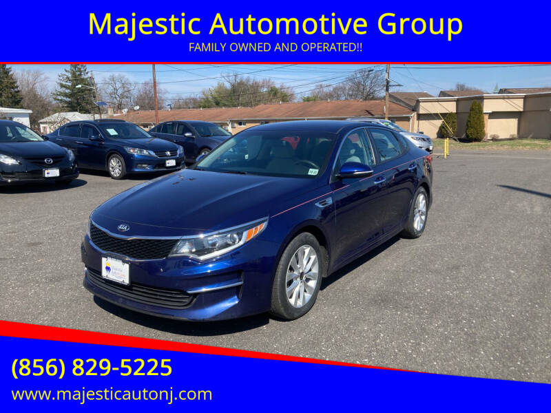 2017 Kia Optima for sale at Majestic Automotive Group in Cinnaminson NJ