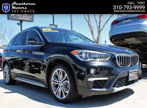 2016 BMW X1 for sale at Hawthorne Motors Pre-Owned in Lawndale CA
