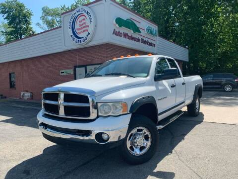 2004 Dodge Ram Pickup 2500 for sale at GMA Automotive Wholesale in Toledo OH