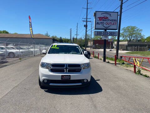 2012 Dodge Durango for sale at Brothers Auto Group in Youngstown OH