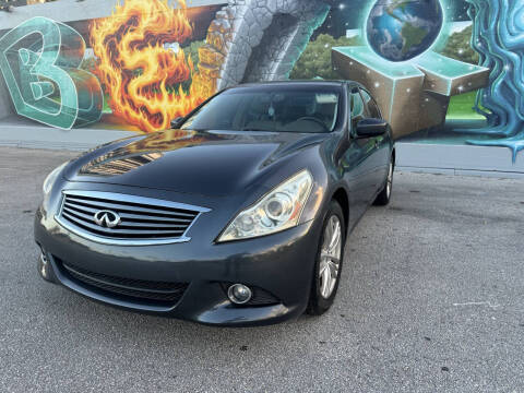 2013 Infiniti G37 Sedan for sale at Instamotors in Fort Lauderdale FL
