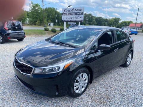 2018 Kia Forte for sale at Jackson Automotive in Smithfield NC