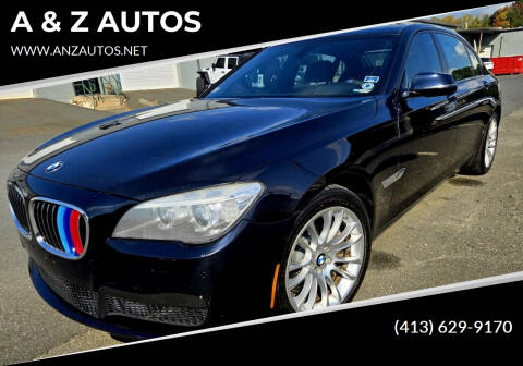 2014 BMW 7 Series for sale at A & Z AUTOS in Westfield MA