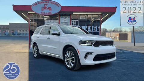 2022 Dodge Durango for sale at The Carriage Company in Lancaster OH