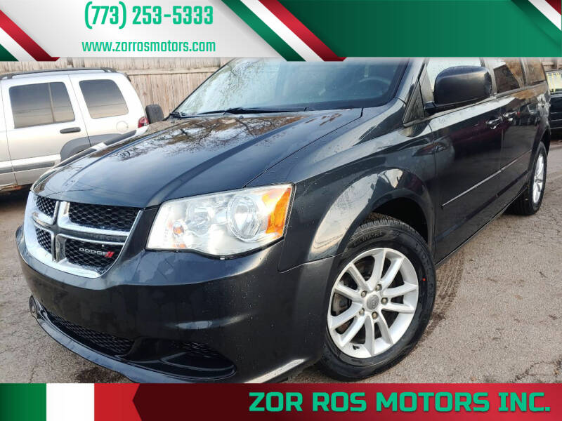 2014 Dodge Grand Caravan for sale at Zor Ros Motors Inc. in Melrose Park IL