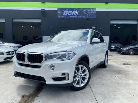 2016 BMW X5 for sale at GCR MOTORSPORTS in Hollywood FL