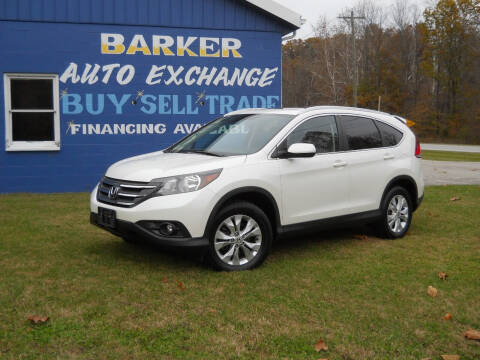 2014 Honda CR-V for sale at BARKER AUTO EXCHANGE in Spencer IN