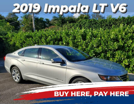 2019 Chevrolet Impala for sale at Auto Tempt  Leasing Inc in Miami FL