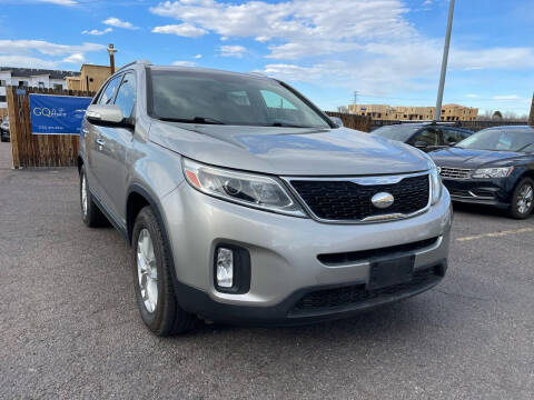 2015 Kia Sorento for sale at Gq Auto in Denver CO