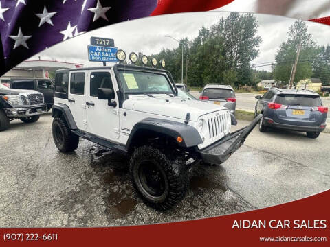 2018 Jeep Wrangler JK Unlimited for sale at AIDAN CAR SALES in Anchorage AK