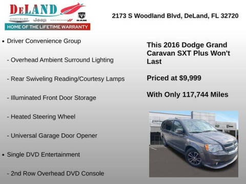 2016 Dodge Grand Caravan SXT