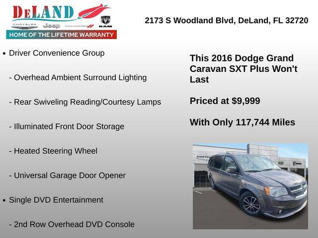 2016 Dodge Grand Caravan SXT
