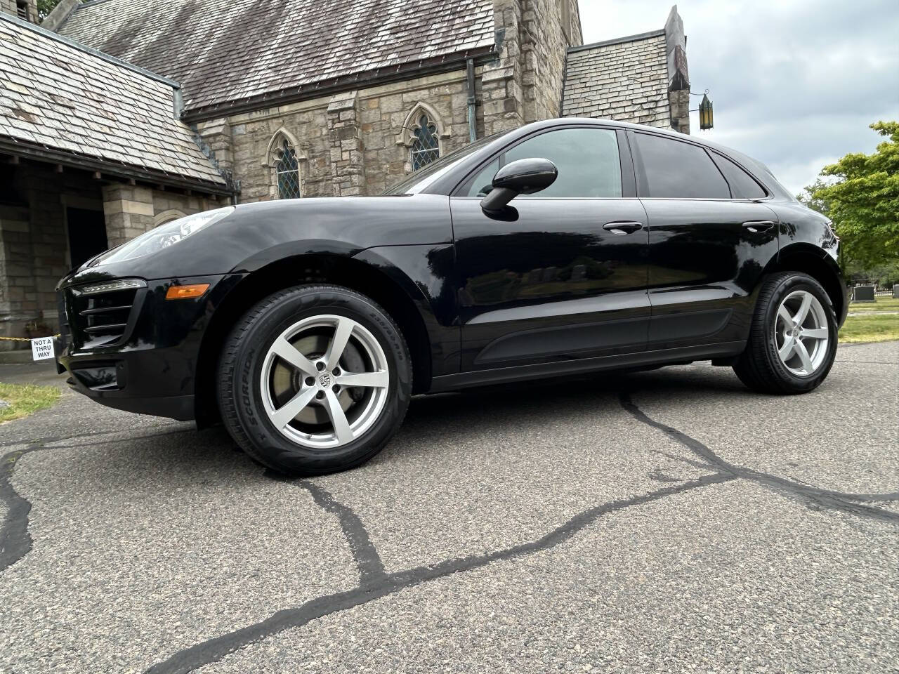 Black 2018 Porsche Macan Base AWD 4dr SUV 2