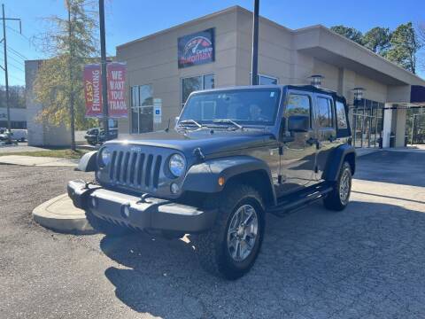 2017 Jeep Wrangler Unlimited for sale at Carolina Automax Inc. in Sanford NC