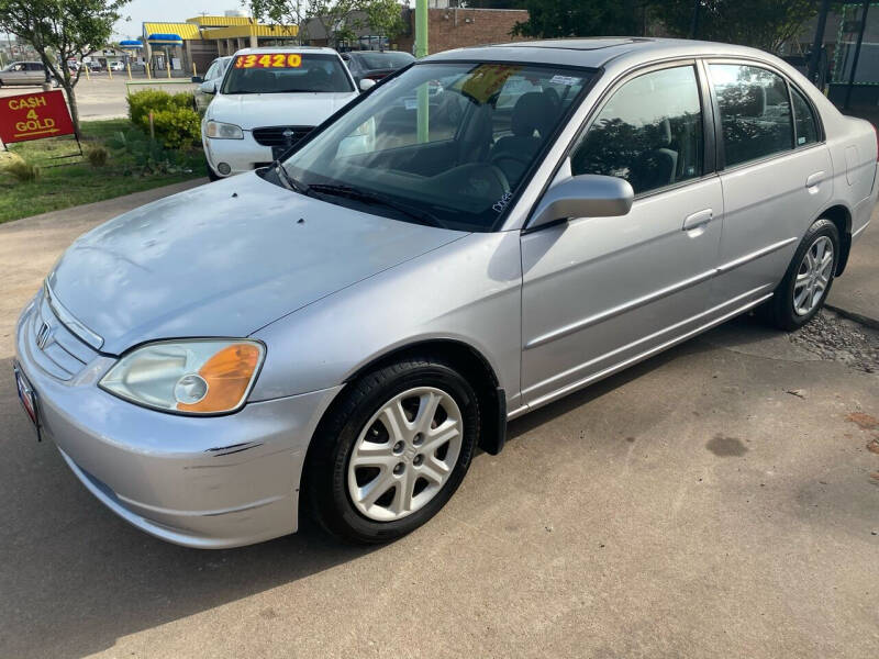 2003 Honda Civic for sale at Cash Car Outlet in Mckinney TX