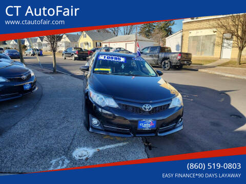 2013 Toyota Camry for sale at CT AutoFair in West Hartford CT