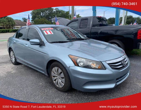 2011 Honda Accord for sale at AUTO PROVIDER in Fort Lauderdale FL