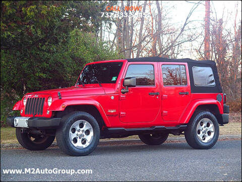 2015 Jeep Wrangler Unlimited for sale at M2 Auto Group Llc. EAST BRUNSWICK in East Brunswick NJ