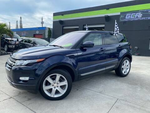 2015 Land Rover Range Rover Evoque for sale at GCR MOTORSPORTS in Hollywood FL
