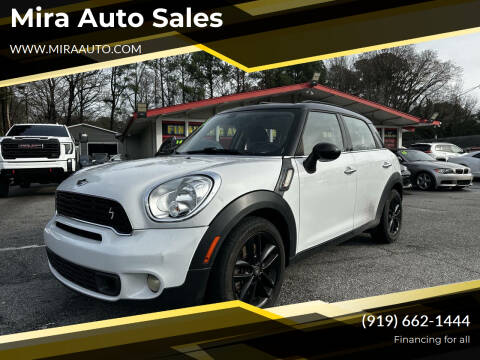 2013 MINI Countryman for sale at Mira Auto Sales in Raleigh NC