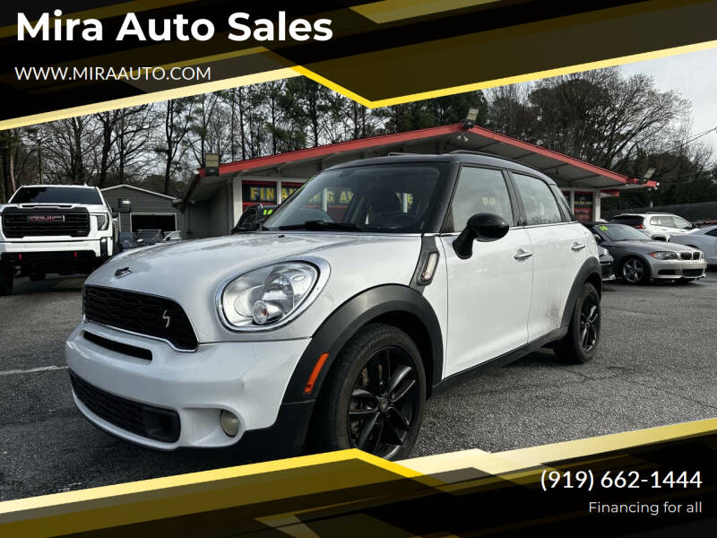 2013 MINI Countryman for sale at Mira Auto Sales in Raleigh NC