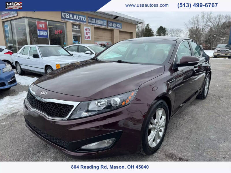 2013 Kia Optima for sale at USA Auto Sales & Services, LLC in Mason OH