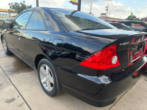 2005 Honda Civic for sale at Buy-Fast Autos in Houston TX