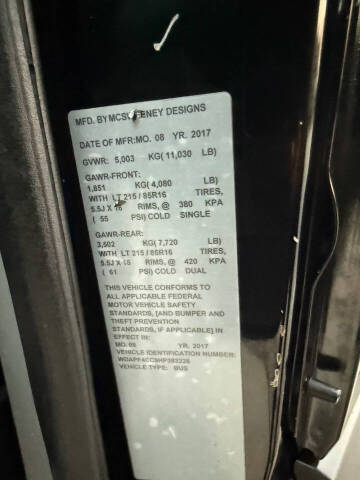 2017 Mercedes-Benz Sprinter 3500XD