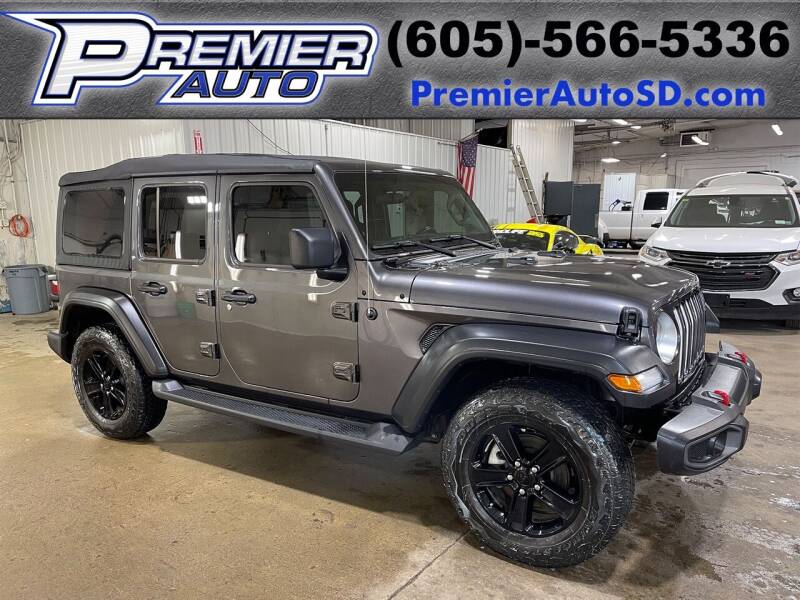 2021 Jeep Wrangler Unlimited for sale at Premier Auto in Sioux Falls SD