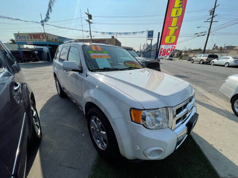 2011 Ford Escape for sale at ROMO'S AUTO SALES in Los Angeles CA