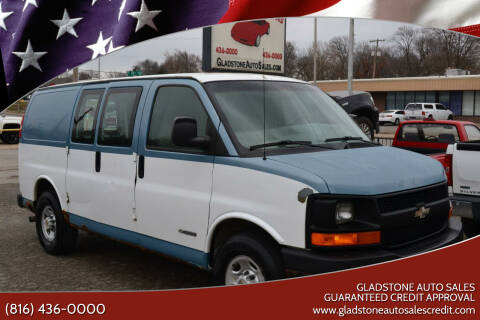 2004 Chevrolet Express Cargo for sale at GLADSTONE AUTO SALES    GUARANTEED CREDIT APPROVAL - GLADSTONE AUTO SALES GUARANTEED CREDIT APPROVAL in Gladstone MO