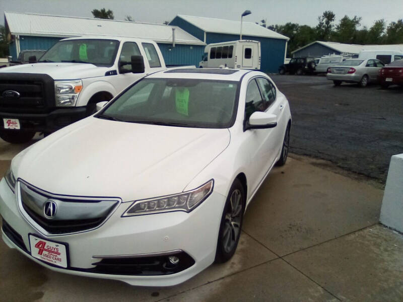 2017 Acura TLX for sale at Four Guys Auto in Cedar Rapids IA