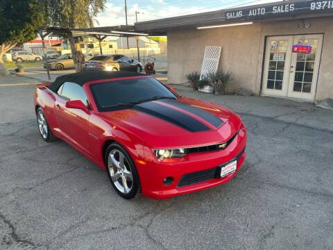 2015 Chevrolet Camaro for sale at Salas Auto Group in Indio CA