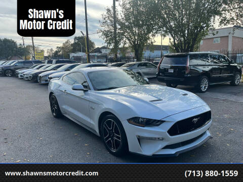 2019 Ford Mustang for sale at Shawn's Motor Credit in Houston TX